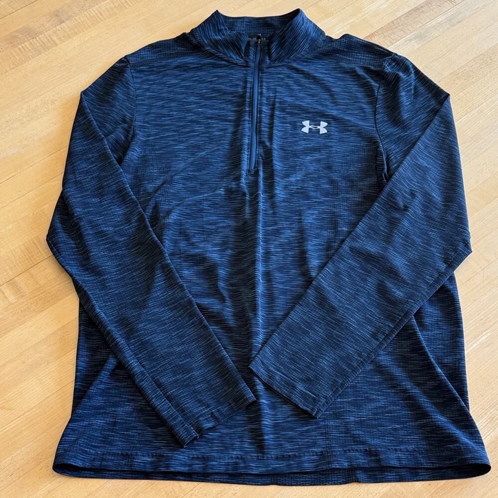Under Armour Men's Zip-Up Sweater - Dark Blue